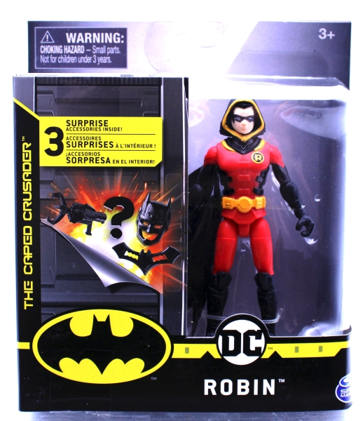 DC Comics Batman the caped crusader Actionfigur "Red Robin Hooded" von Spin Master